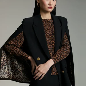 Lola Casademunt Americanas Y Blazers<Blazer tipo capa CAMEL