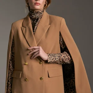 Lola Casademunt Americanas Y Blazers<Blazer tipo capa CAMEL