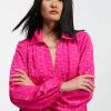 Lola Casademunt Camisas Y Blusas<Blusa con lazo PISTACHO