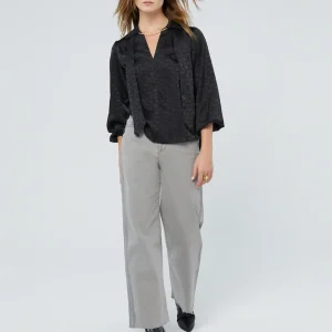 Lola Casademunt Camisas Y Blusas<Blusa con lazo PISTACHO