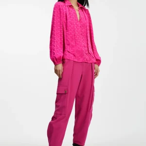 Lola Casademunt Camisas Y Blusas<Blusa con lazo PISTACHO