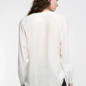 Lola Casademunt Camisetas Y Tops | Camisas Y Blusas<Blusa detalle eyelets CRUDO