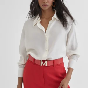 Lola Casademunt Camisas Y Blusas<Blusa monocolor CRUDO