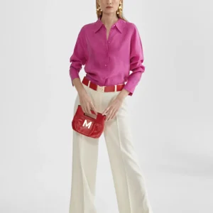 Lola Casademunt Camisas Y Blusas<Blusa monocolor CRUDO