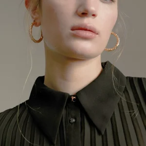 Lola Casademunt Camisas Y Blusas<Blusa plisada NEGRO