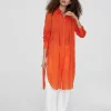 Lola Casademunt Camisas Y Blusas | Americanas Y Blazers<Blusón largo aberturas BUGANVILIA