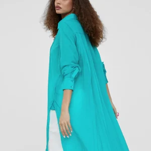 Lola Casademunt Camisas Y Blusas | Americanas Y Blazers<Blusón largo aberturas BUGANVILIA