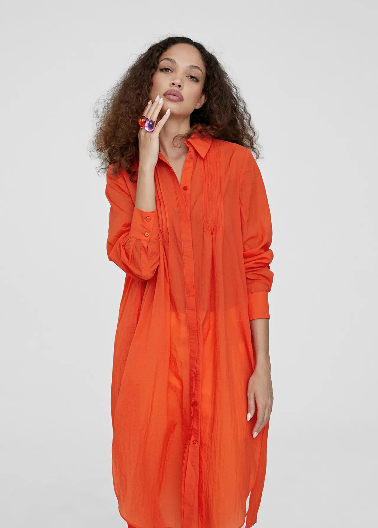 blusn_largo_aberturas_2-1.webp Lola Casademunt Camisas Y Blusas | Americanas Y Blazers<Blusón largo aberturas BUGANVILIA