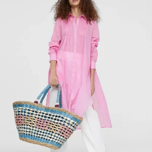 Lola Casademunt Camisas Y Blusas | Americanas Y Blazers<Blusón largo aberturas BUGANVILIA