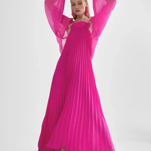 Lola Casademunt Camisas Y Blusas | Americanas Y Blazers<Bolero plisado FUCSIA