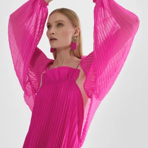 Lola Casademunt Camisas Y Blusas | Americanas Y Blazers<Bolero plisado FUCSIA