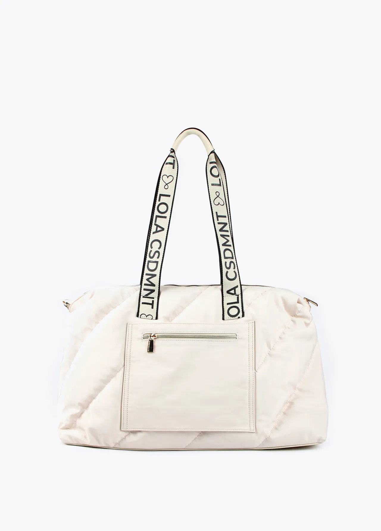 bolsa_de_viaje_weekend_acolchado_0-1.webp Lola Casademunt Bolsos<Bolsa de viaje weekend acolchado NEGRO