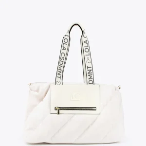 Lola Casademunt Bolsos<Bolsa de viaje weekend acolchado NEGRO