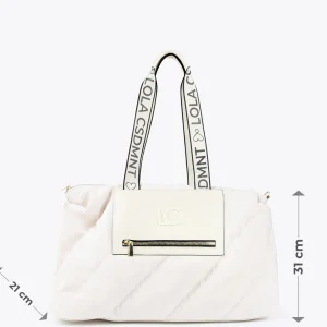 Lola Casademunt Bolsos<Bolsa de viaje weekend acolchado NEGRO