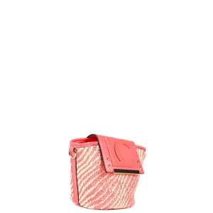 Lola Casademunt Bolsos | Baño<Bolsito bandolera tipo cesta NEGRO-CRUDO