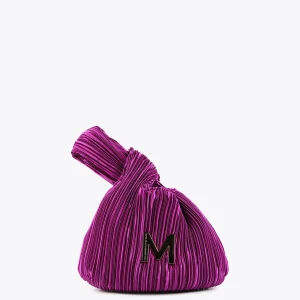 Lola Casademunt Bolsos<Bolsito de fiesta plisado. LILA