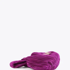 Lola Casademunt Bolsos<Bolsito de fiesta plisado. LILA