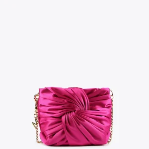 Lola Casademunt Bolsos<Bolsito de fiesta y lazo FUCSIA