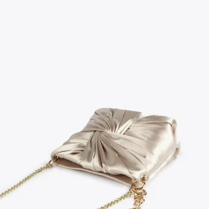 Lola Casademunt Bolsos<Bolsito de fiesta y lazo FUCSIA