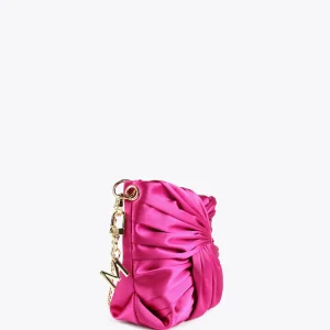 Lola Casademunt Bolsos<Bolsito de fiesta y lazo FUCSIA