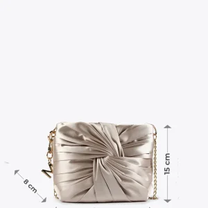 Lola Casademunt Bolsos<Bolsito de fiesta y lazo FUCSIA