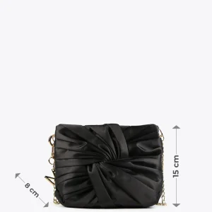 Lola Casademunt Bolsos<Bolsito de fiesta y lazo FUCSIA