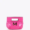 Lola Casademunt Bolsos<Bolsito de mano con frunces FUCSIA