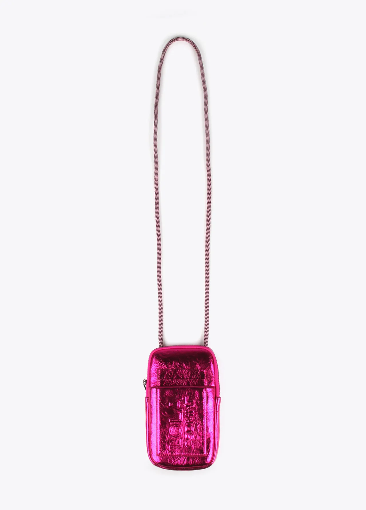 bolsito_porta_mvil_metalizado_0.webp Lola Casademunt Fundas Para Móvil Y Portatil<Bolsito porta móvil metalizado FUCSIA