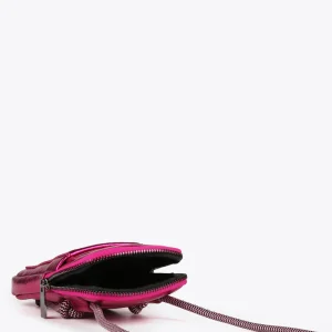 Lola Casademunt Fundas Para Móvil Y Portatil<Bolsito porta móvil metalizado FUCSIA