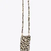 Lola Casademunt Accesorios | Bolsos<Bolsito portamovil animal print CRUDO-MARRON