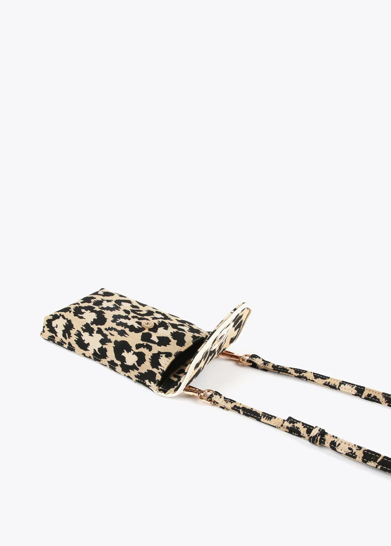bolsito_portamovil_animal_print_2-1.webp Lola Casademunt Accesorios | Bolsos<Bolsito portamovil animal print CRUDO-MARRON