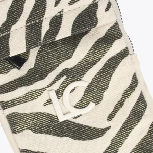 Lola Casademunt Bolsos<Bolsito portamovil animal print CRUDO-MARRON