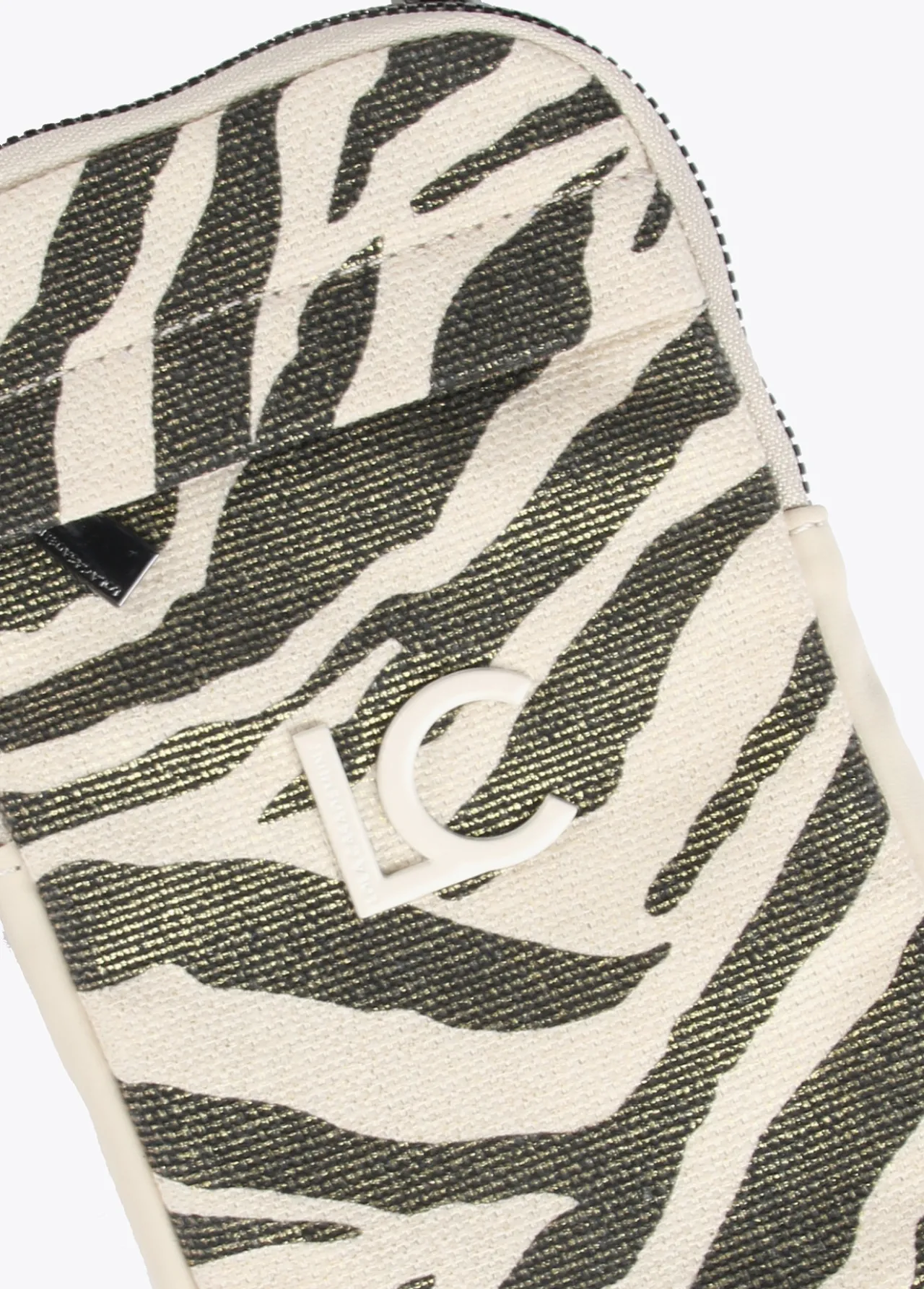 bolsito_portamovil_animal_print_4.webp Lola Casademunt Bolsos<Bolsito portamovil animal print CRUDO-MARRON