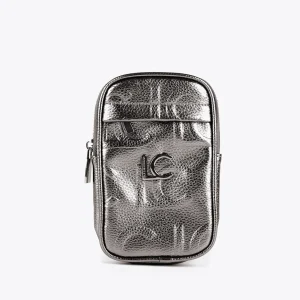 Lola Casademunt Accesorios | Bolsos<Bolsito portamovil metalizado DORADO