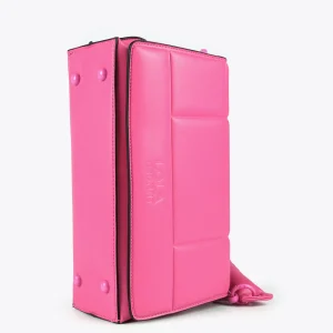 Lola Casademunt Bolsos<Bolso bandolera acolchada CAMEL