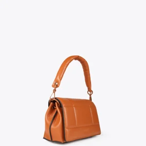 Lola Casademunt Bolsos<Bolso bandolera acolchada CAMEL