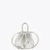 Lola Casademunt Bolsos<Bolso bandolera con logo DORADO