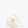 Lola Casademunt Bolsos<Bolso bandolera con logo DORADO