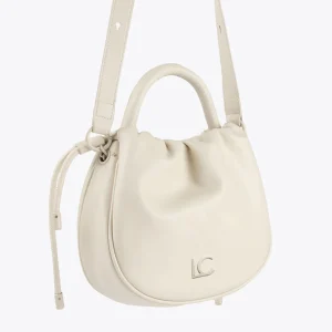 Lola Casademunt Bolsos<Bolso bandolera con logo DORADO