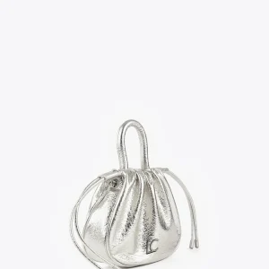 Lola Casademunt Bolsos<Bolso bandolera con logo DORADO