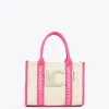 Lola Casademunt Bolsos<Bolso bandolera logotipado NEGRO-CRUDO