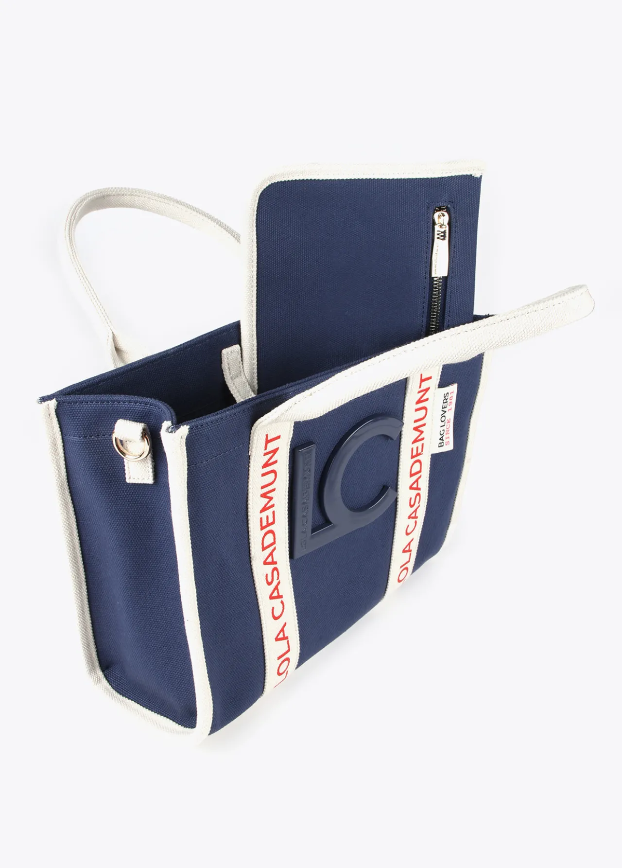 bolso_bandolera_logotipado_1-1.webp Lola Casademunt Bolsos<Bolso bandolera logotipado NEGRO-CRUDO