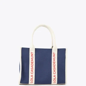 Lola Casademunt Bolsos<Bolso bandolera logotipado NEGRO-CRUDO