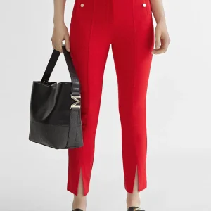 Lola Casademunt Bolsos<Bolso bandolera materiales combinados ROJO