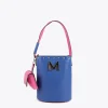 Lola Casademunt Bolsos Pequeños | Bolsos De Mano Y Neceseres<Bolso bombonera AZUL-ROSA