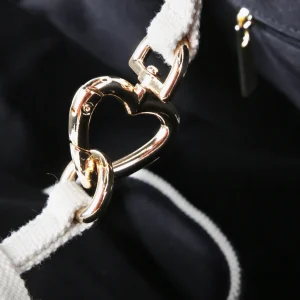 Lola Casademunt Bolsos<Bolso canvas NEGRO-CRUDO