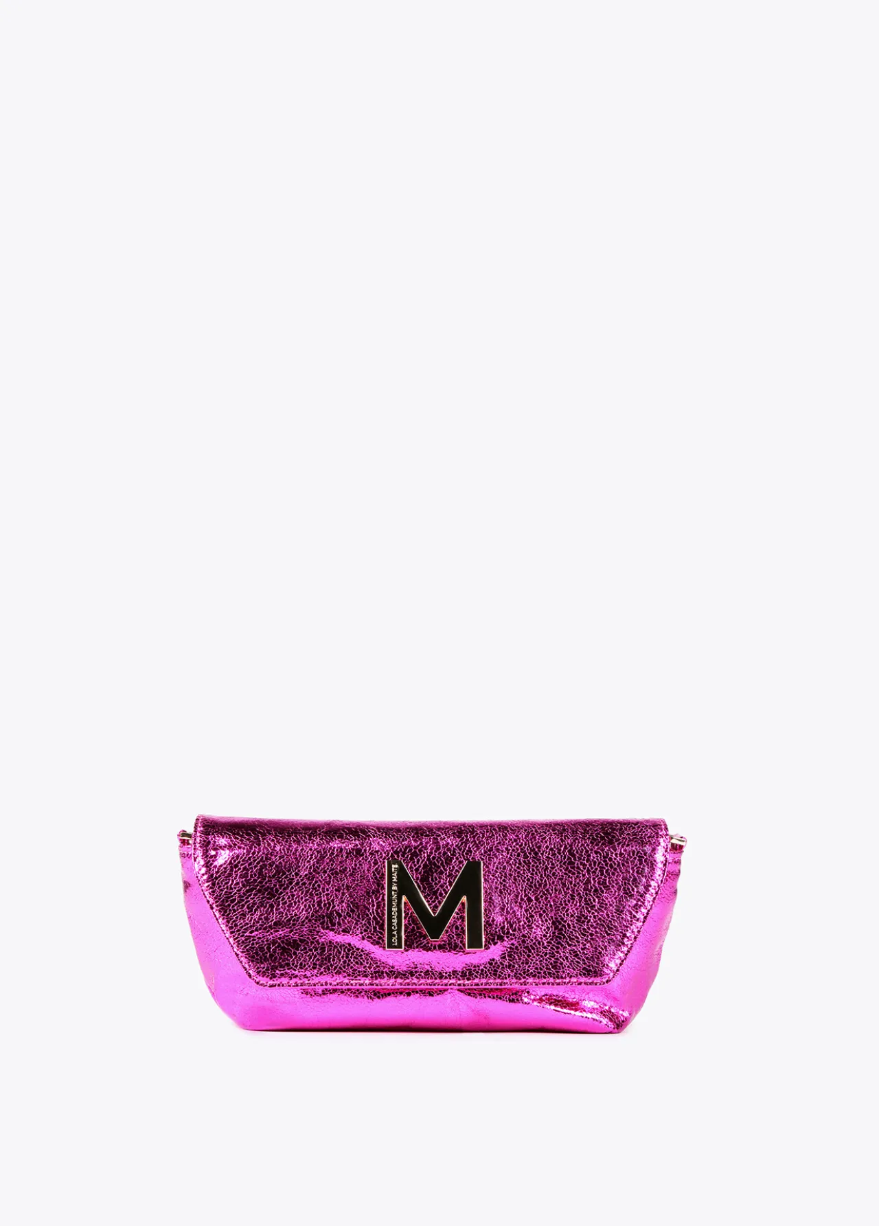 bolso_de_fiesta_metalizado_0.webp Lola Casademunt Bolsos<Bolso de fiesta metalizado FUCSIA