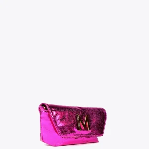 Lola Casademunt Bolsos<Bolso de fiesta metalizado FUCSIA