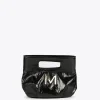 Lola Casademunt Bolsos<Bolso de mano con frunces FUCSIA