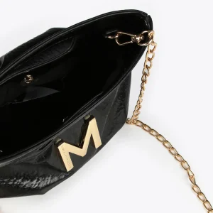 Lola Casademunt Bolsos<Bolso de mano con frunces FUCSIA